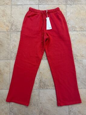 Elwood Cherry Red Sweatpants